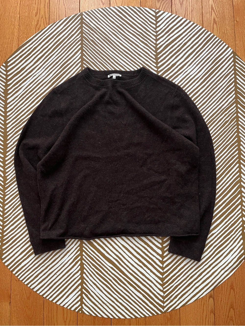 Reformation Cropped Cashmere Sweater (women's S)